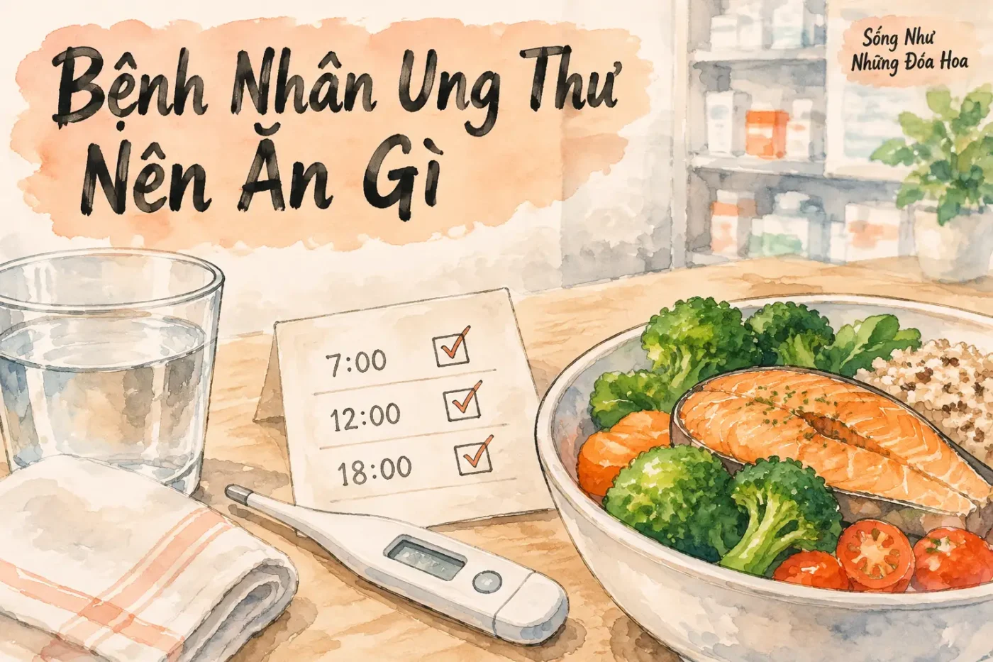 Bệnh Nhân Ung Thư Nên Ăn Gì: Thực Đơn Dễ Ăn Khi Điều Trị