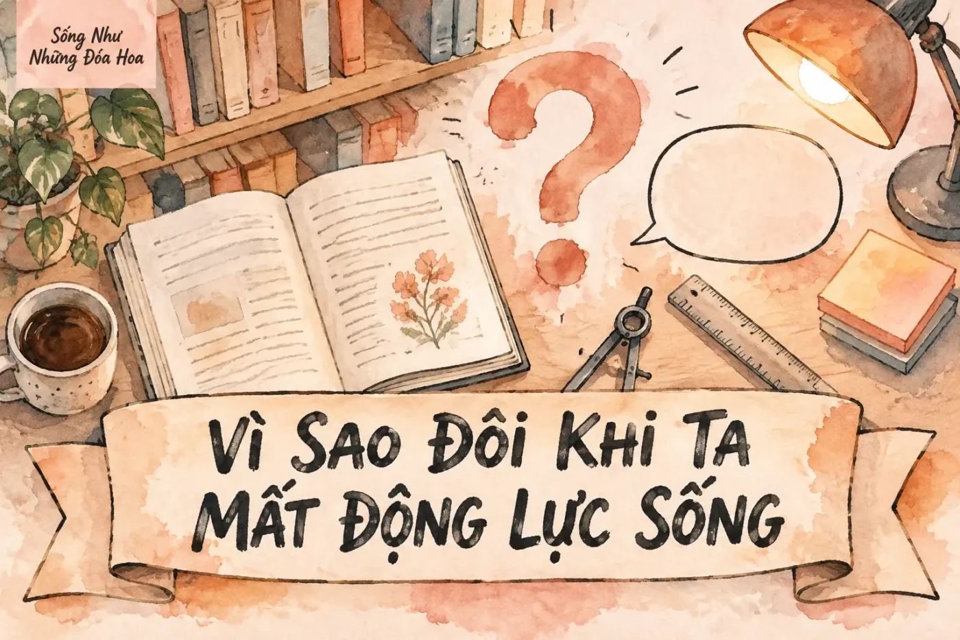 Mất động lực không phải là yếu đuối hay lười biếng - động lực sống