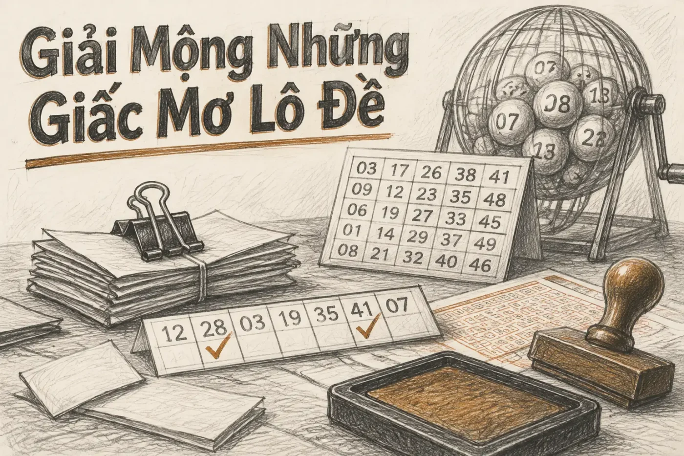 Giấc mơ lô đề không chỉ đơn thuần là những con số ngẫu nhiên - Giải Mộng Những Giấc Mơ Lô Đề