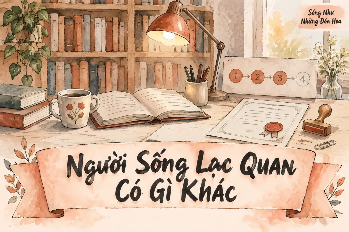 Người lạc quan không phải người ít gặp chuyện buồn hơn - sống lạc quan