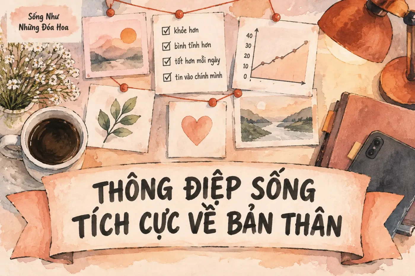 Trước khi tử tế với người khác, ta cần học cách tử tế với chính mình - thông điệp sống tích cực
